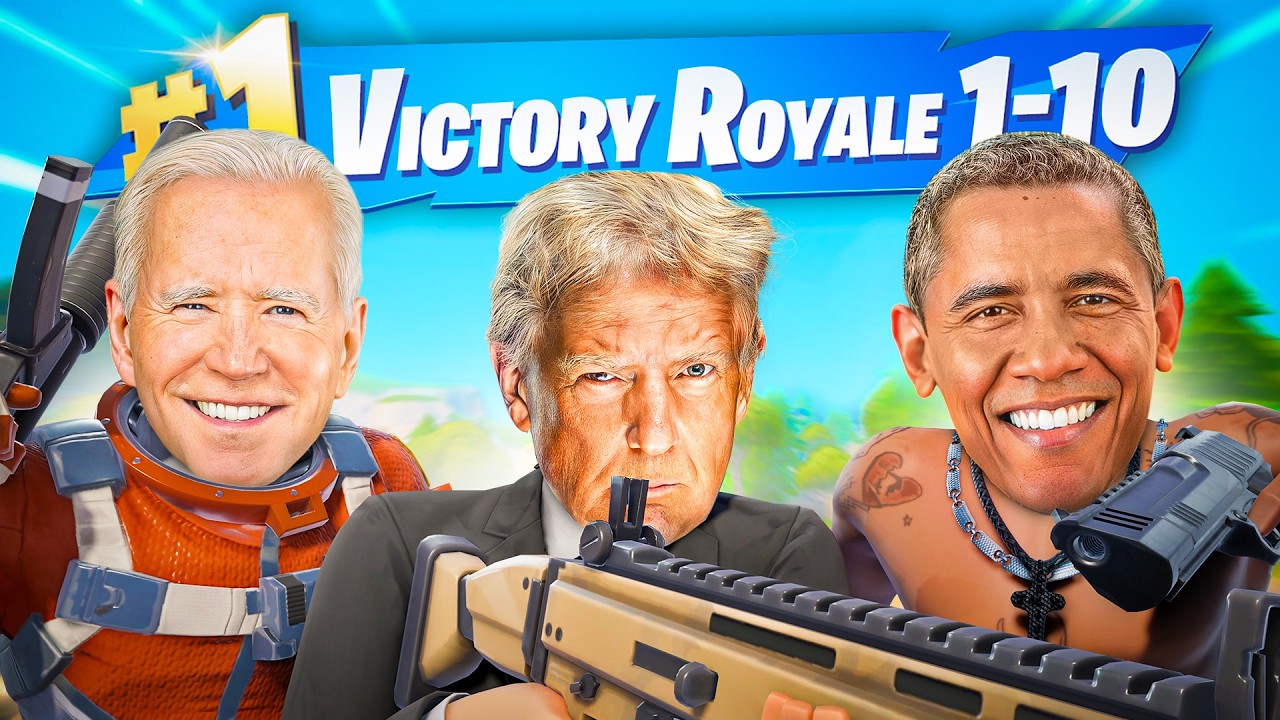 US Presidents Play Fortnite (1-10)
