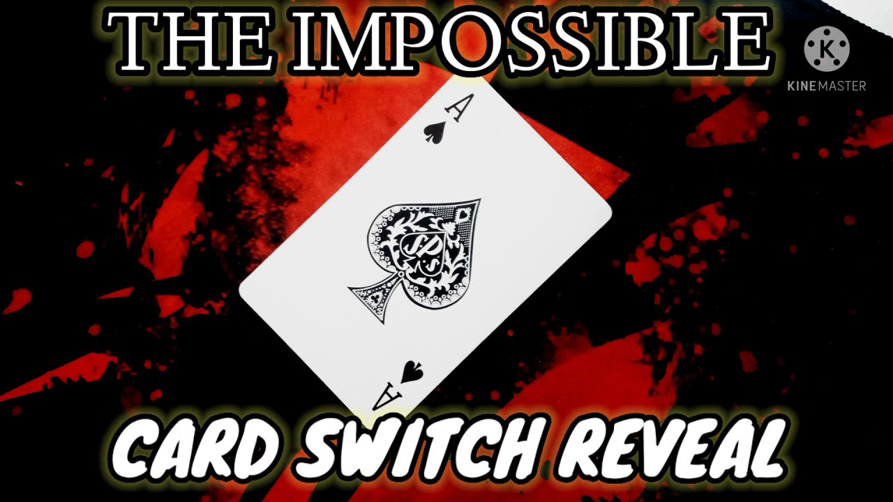IMPOSSIBLE CARD SWITCH TUTORIAL!!! INVISIBLE CARD SWITCH!!!