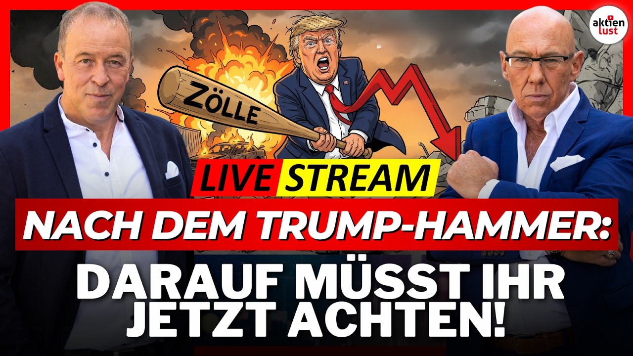 Trumps Zölle schocken die Börse – DAS gilt JETZT für Dich! 📈😱