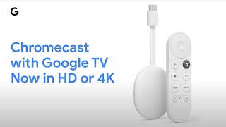 Google Chromecast with Google TV 4K HDR Streaming Media Player