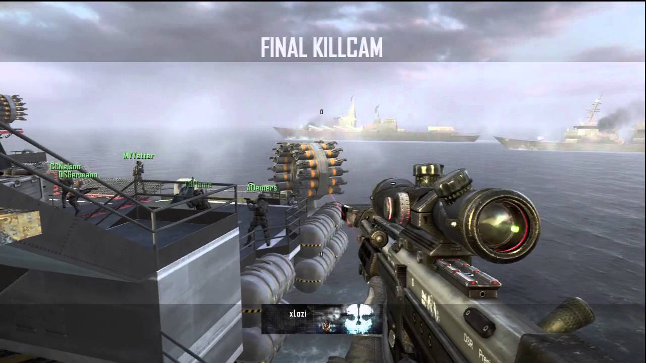 COD Shot Of The Day: Triple Shock Charge Cancel 720! | xLozi - YouTube