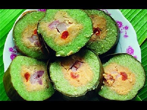 Đặc sản Trà Vinh – Bánh tét Trà Cuôn