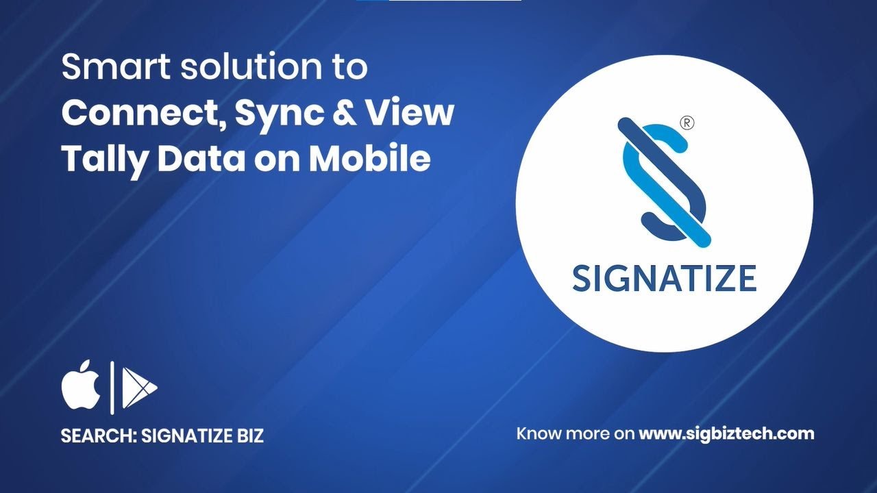 Signatize - Application Introduction - YouTube