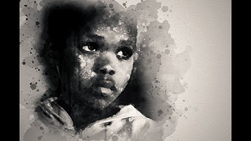 Watercolor 2 Photoshop Action Tutorial