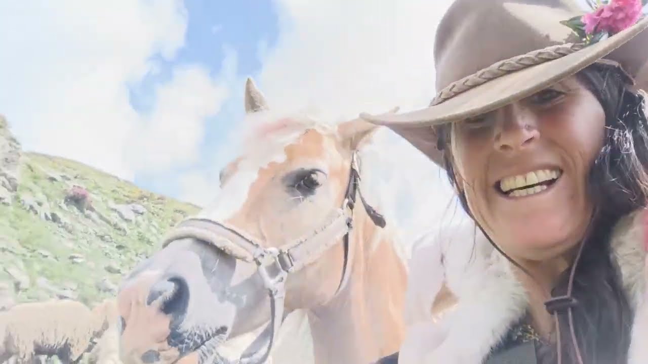 Arrivo a Fosses!🚶‍♀️🐑🐎🐕🐓