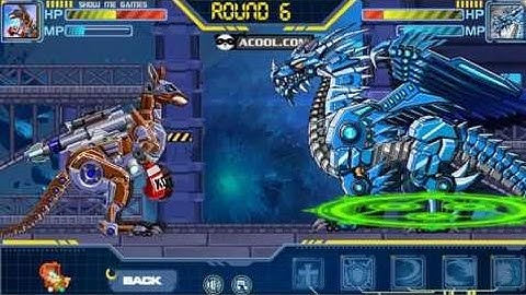 Robot Ice Dragon VS Robot Kangaroo - Game Show - Game Play - 2016 - HD