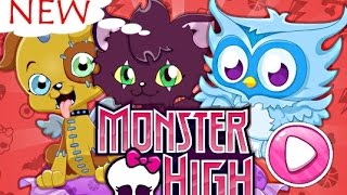 Monster High Pets Salon - Pets Care Games For Kids