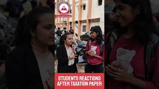CMA INTER STUDENTS - FEEDBACK AFTER TAXATION PAPER #cmainterclasses #cmainter #cmainterdt