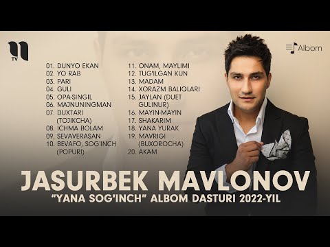 Jasurbek Mavlonov - Yana sog'inch albom dasturi 2022-yil