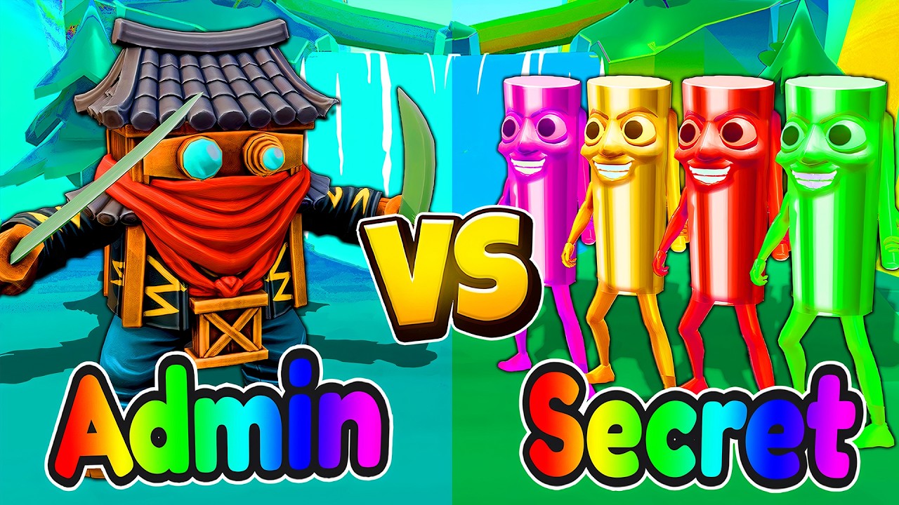 ADMIN vs SECRETS in Brainrot Evolution!