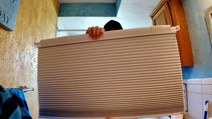 HOTSOON No Drill No Tools Blackout Cellular Shades