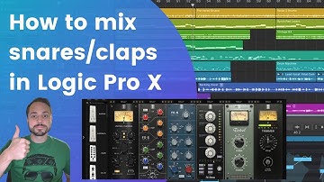 How To Mix Snares or Claps in Logic Pro X (Free Plugins and Slate Digital Plugins)