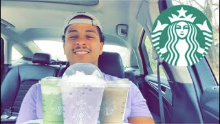 STARBUCKS *NEW* SPRING LAVENDER MENU REVIEW