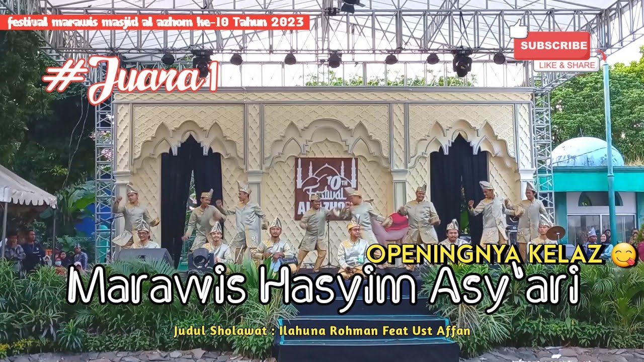 WOW‼️ MARAWIS HASYIM ASY'ARI || FESTIVAL MARAWIS AL AZHOM KE-10 TAHUN 2023 ( Ilahuna Rohman )