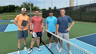 Semifinals - Moneyball, Justin Hunter/Nick Hayworth vs Russ Patrick/Michael Pfaff, Pickleball, Gm 1