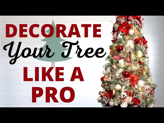 Christmas Tree Ribbon Ideas To Decorate Like a Pro - Decorator's Warehouse