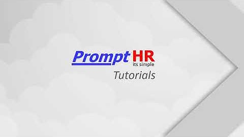 Explaining Attendance Calendar : PromptHR Tutorials
