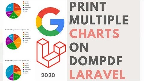 Laravel dompdf print multiple charts Step by step 2020