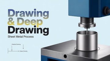 Drawing & Deep Drawing Operation | Sheet Metal Forming Explained