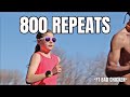 800 REPEATS AT ALTITIUDE *plus fast 200's*