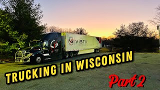 Trucking Vlog Part 2! #trucker #otrtrucker #truckingvlog #truckinginwisconsin #truckinglifestyle