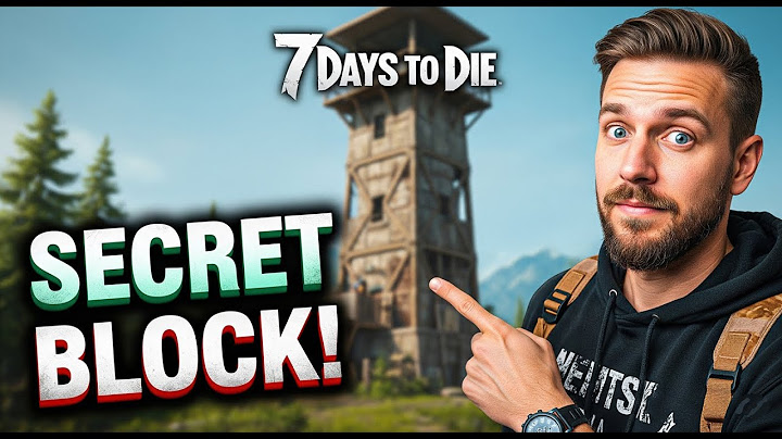 Zombie Slowing Tower - 7 Days To Die