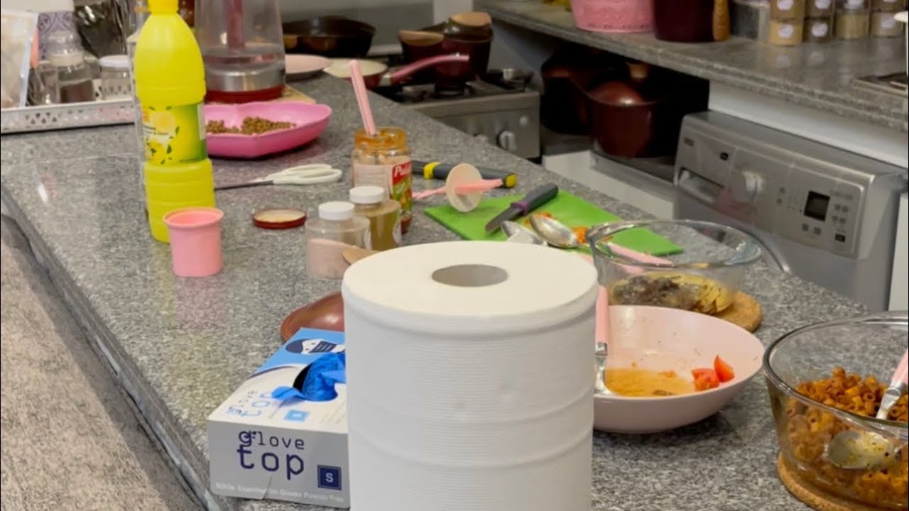 يللا ننظف المطبخ سوا 😍😍 هعرفكم انا بعمل ايه عشان كل أدواتي وحاجتي تبقى دايماً نظيفة