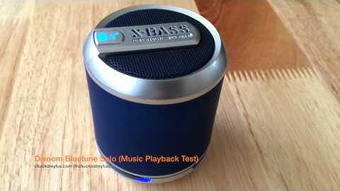 Divoom Bluetune Solo (Music Playback Test)