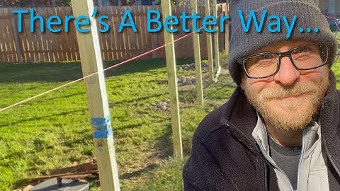How To Remove A Rotten Fence Post And Concrete The EASY Way!