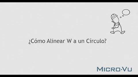 InSpec - ¿Cómo Alinear W a un Círculo?