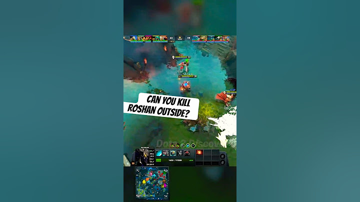 Can You Kill Roshan Outside the Pit in 7.38? #Dota2 #Roshan
