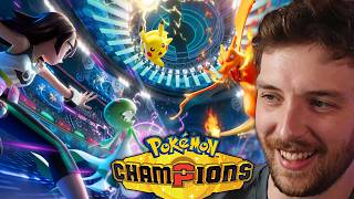 Playing Pokemon Champions...