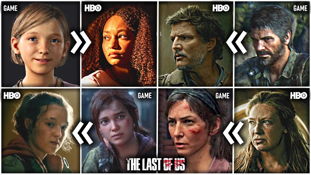 Comparamos o elenco de The Last Of Us com os personagens no videogame