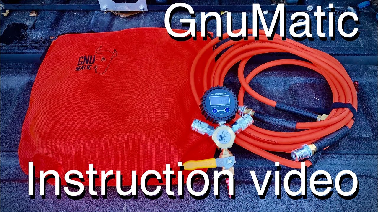 GnuMatic four-way inflation / deflation system instruction video