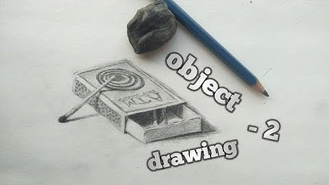 #shorts  realistic matchbox drawing #objectsdrawing for #mahaaccet