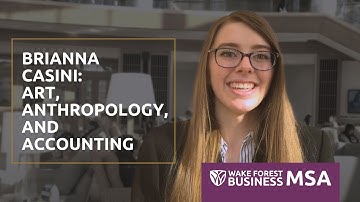 Art, Anthropology, and Accounting - Wake Forest University School of Business