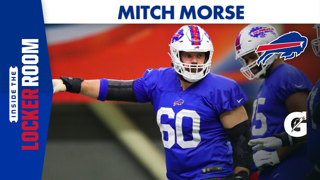 Mitch Morse Addresses the Media Ahead of Playoff Matchup with Patriots | Buffalo Bills