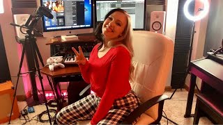 Live With Drew! | Recording Vocals for an Original Song