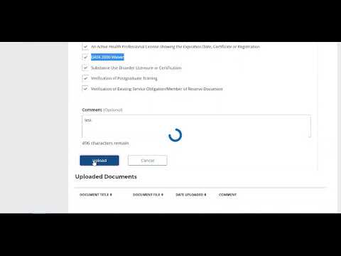 STAR LRP Uploading Your Documents Tutorial