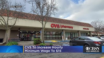 CVS To Increase Hourly Minimum Wage To $15