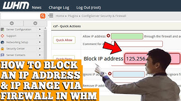 HOW TO BLOCK AN IP AND ITS RANGES VIA CSF FIREWALL IN WHM? [STEP BY STEP]☑️