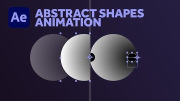 Abstract Shapes Animation | After Effects Tutorial