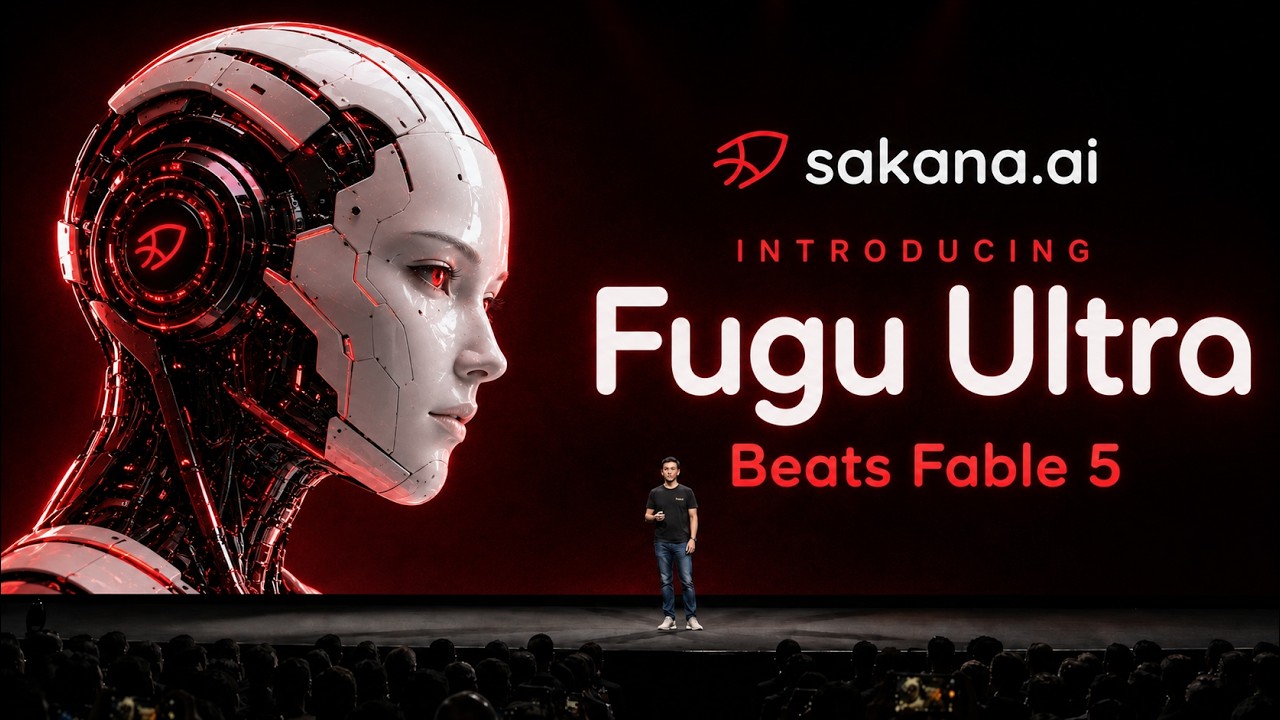 Sakana AI's New "Fugu Ultra" Beats Claude Fable 5 (Sakana Fugu)