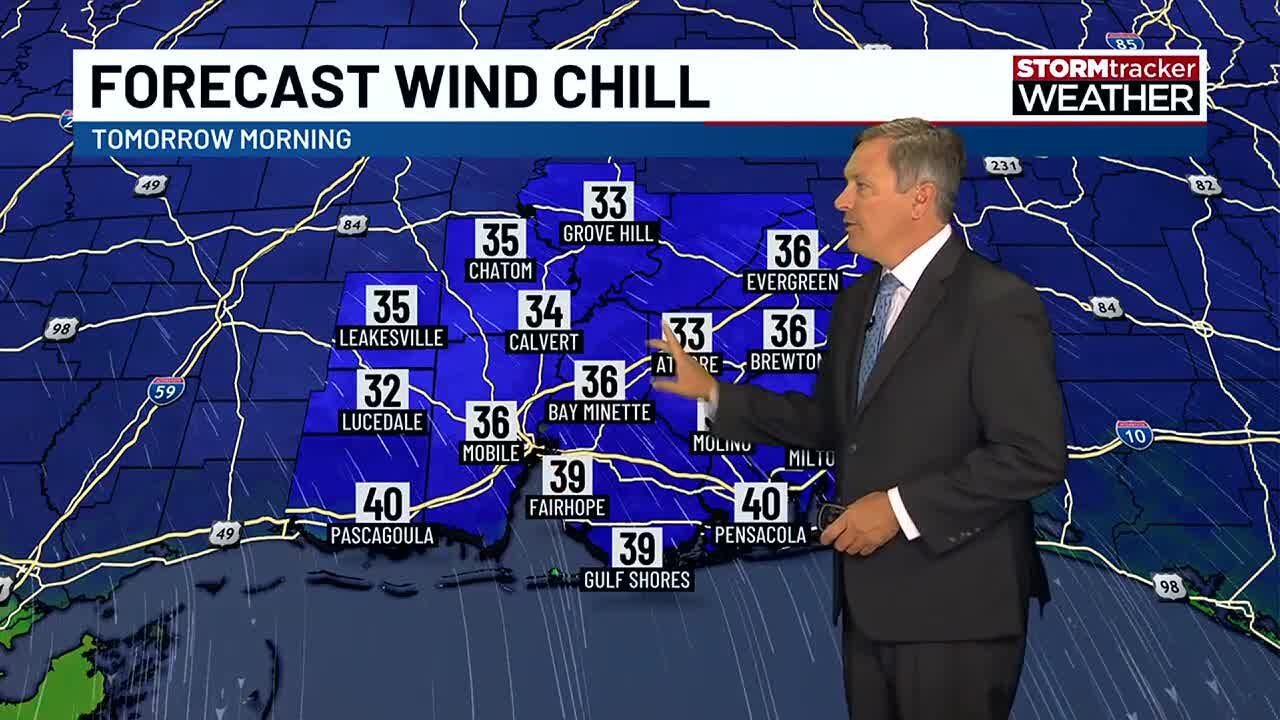 Coldest air of the season settling in - YouTube