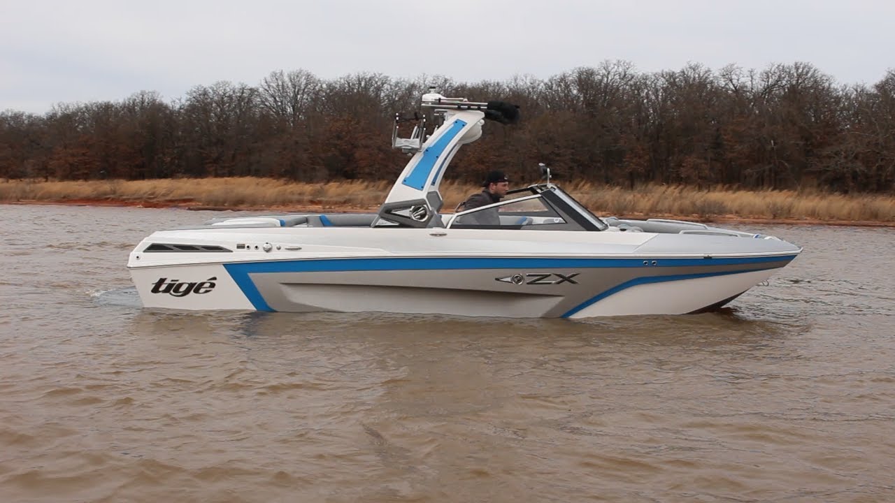 2019 Tige ZX1 Lake Test - YouTube