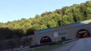 Kittatinny Mountain tunnel - Pennsylvania Turnpike USA