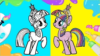 My Little Pony 🎨 My Little Pony Art Drawing Activity Set 🎨 Drawing & Coloring for Kids screenshot 5