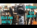 Vidpro mh430 motorized pan and tilt gimbal head  12 lbs capacity for dslr cameras new dslr