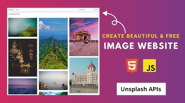 Image gallary website |  unsplash api javascript #2