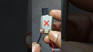 How To Fix Broken Terminal Of Dc Motor?